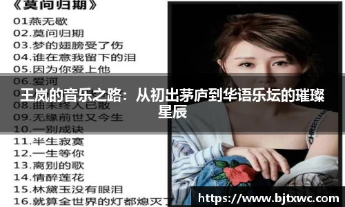 王岚的音乐之路：从初出茅庐到华语乐坛的璀璨星辰
